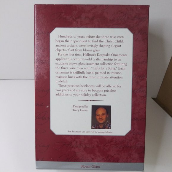 🎁1998 Myrrh Gift for A King Blown Glass - Picture 5 of 10